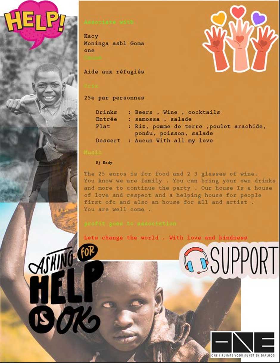 Event - Support refugees in Goma